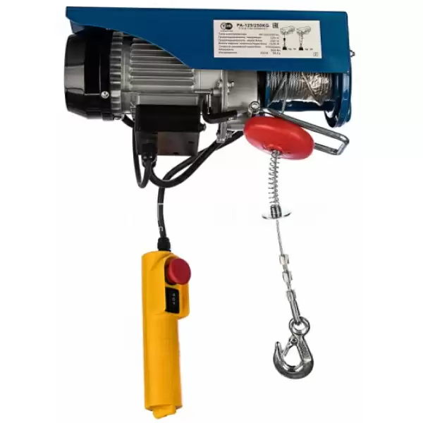 Таль электрическая TOR PA 400/800 кг 30/15 м